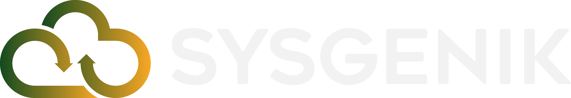 SYSGENIK White Logo